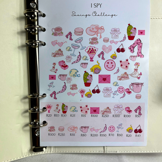 I Spy Savings Challenge A5