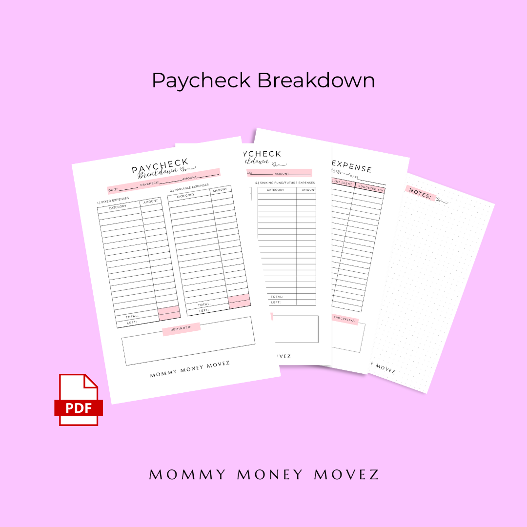Paycheck Breakdown -Plan Every Rand With Purpose