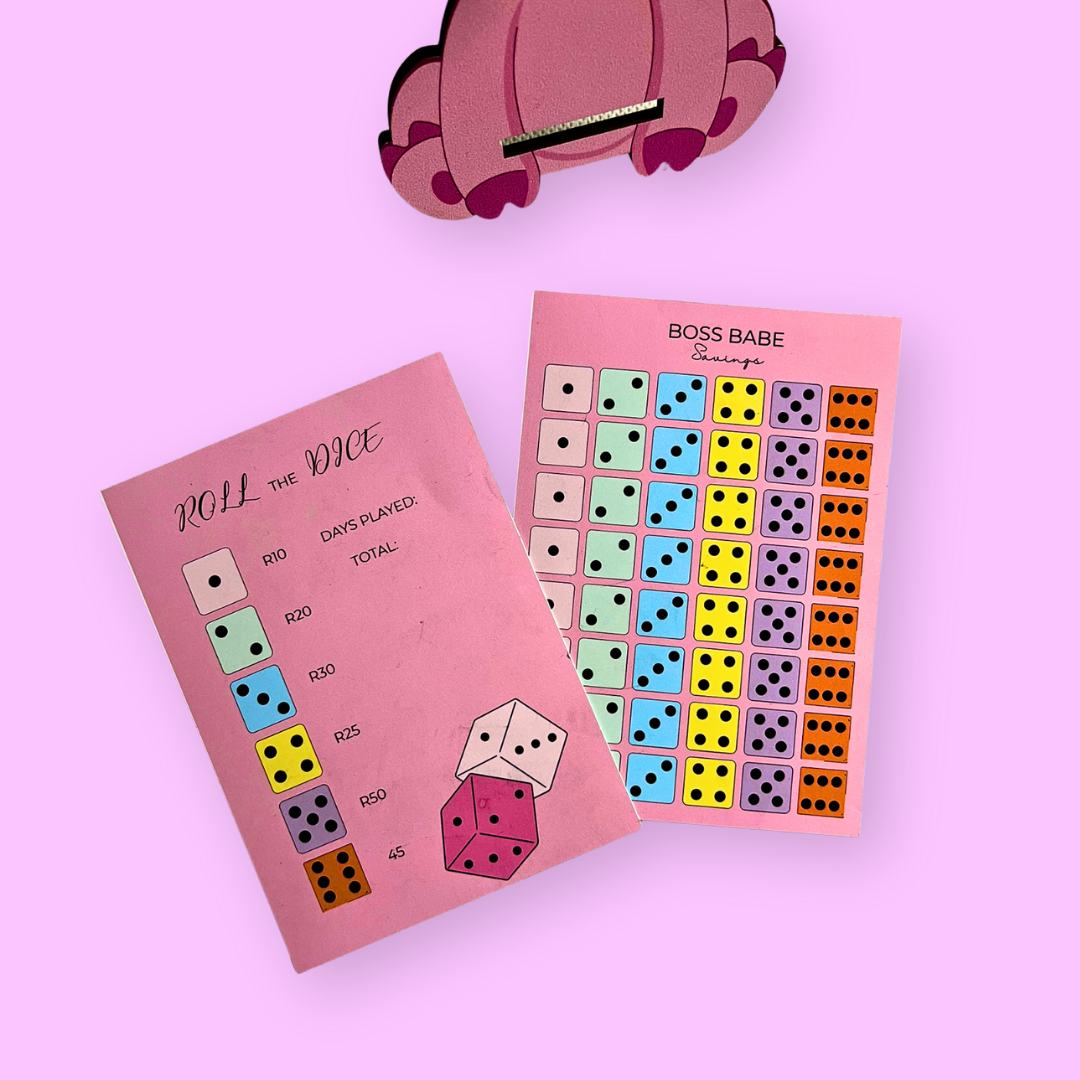 Roll ’n Dice Savings Challenge (A6)