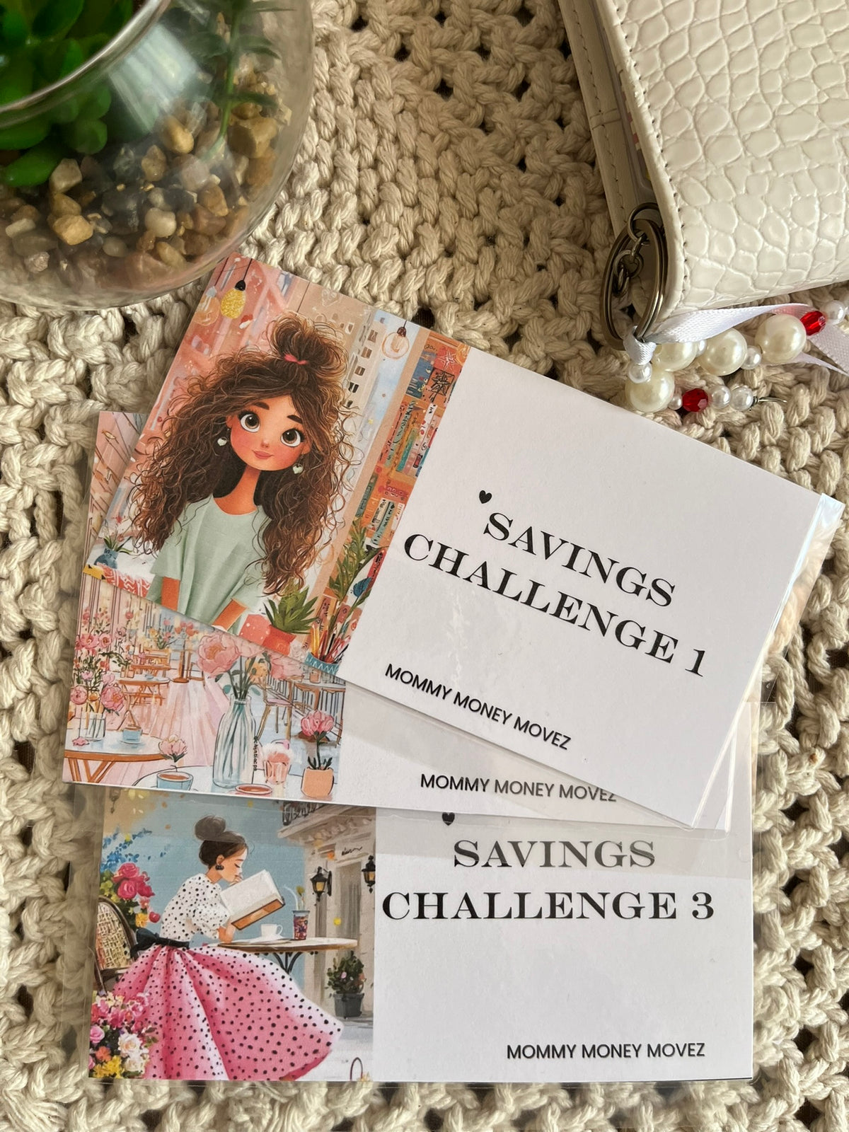 3 Glossy Envelopes