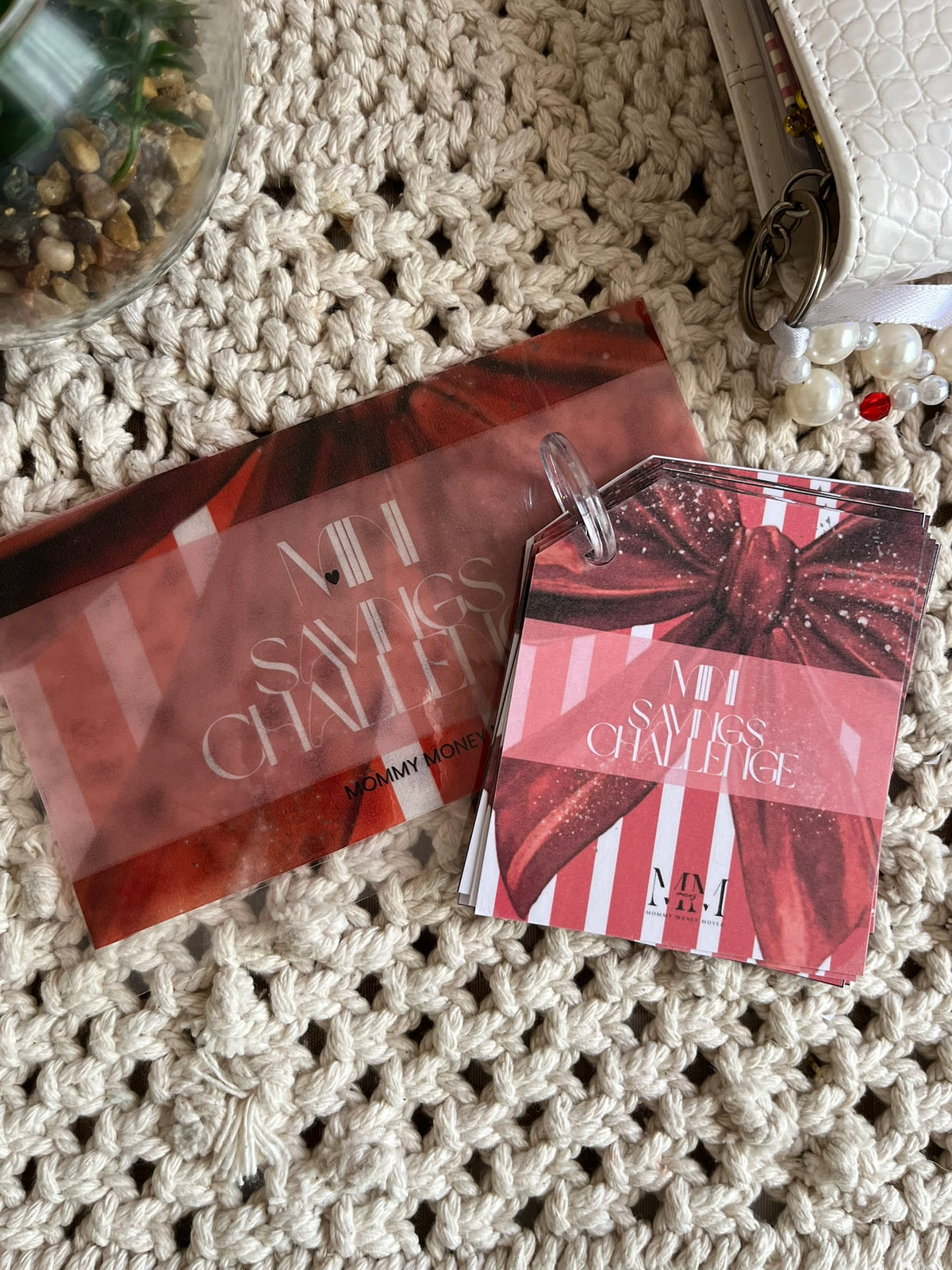 Mini Bow Savings Challenge – Red
