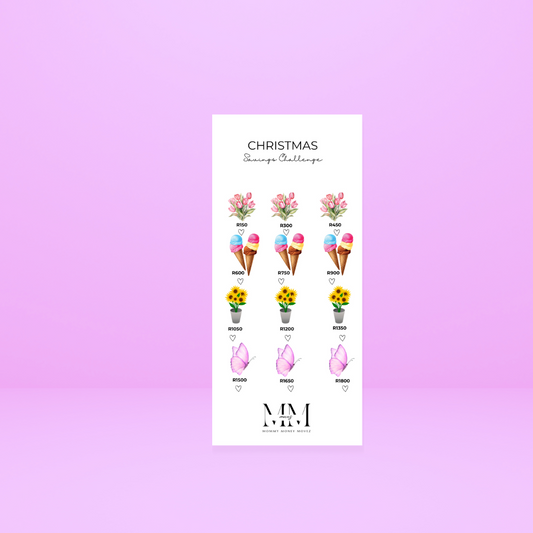 Christmas Savings Challenge