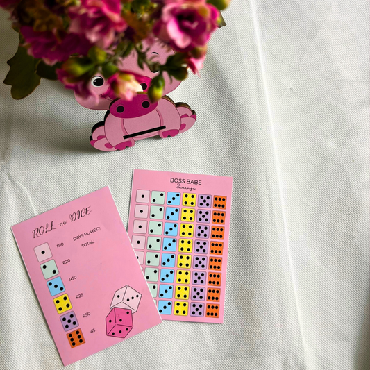 Roll ’n Dice Savings Challenge (A6)