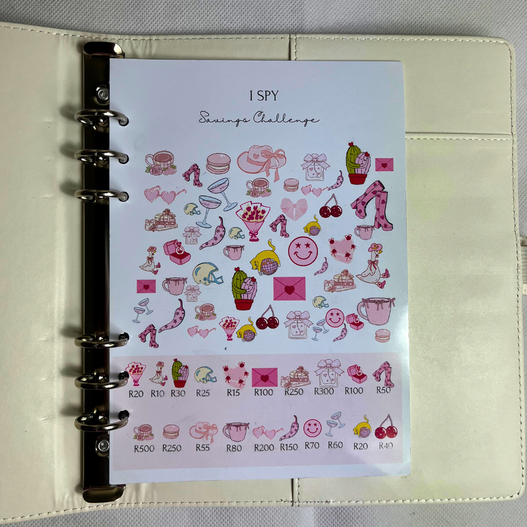 I Spy Savings Challenge A5