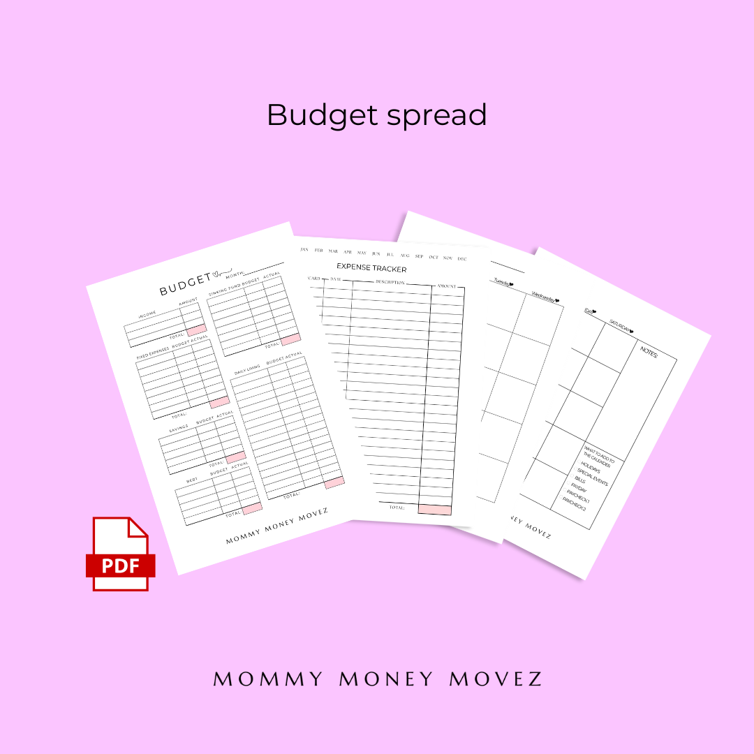 Budget Spread – Monthly Income & Expense Tracker