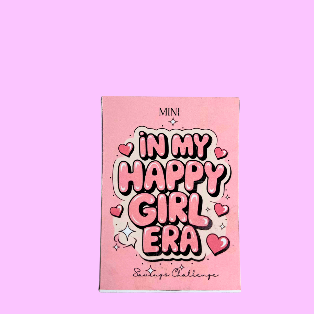 In My Happy Girl Era  Mini Savings Cards