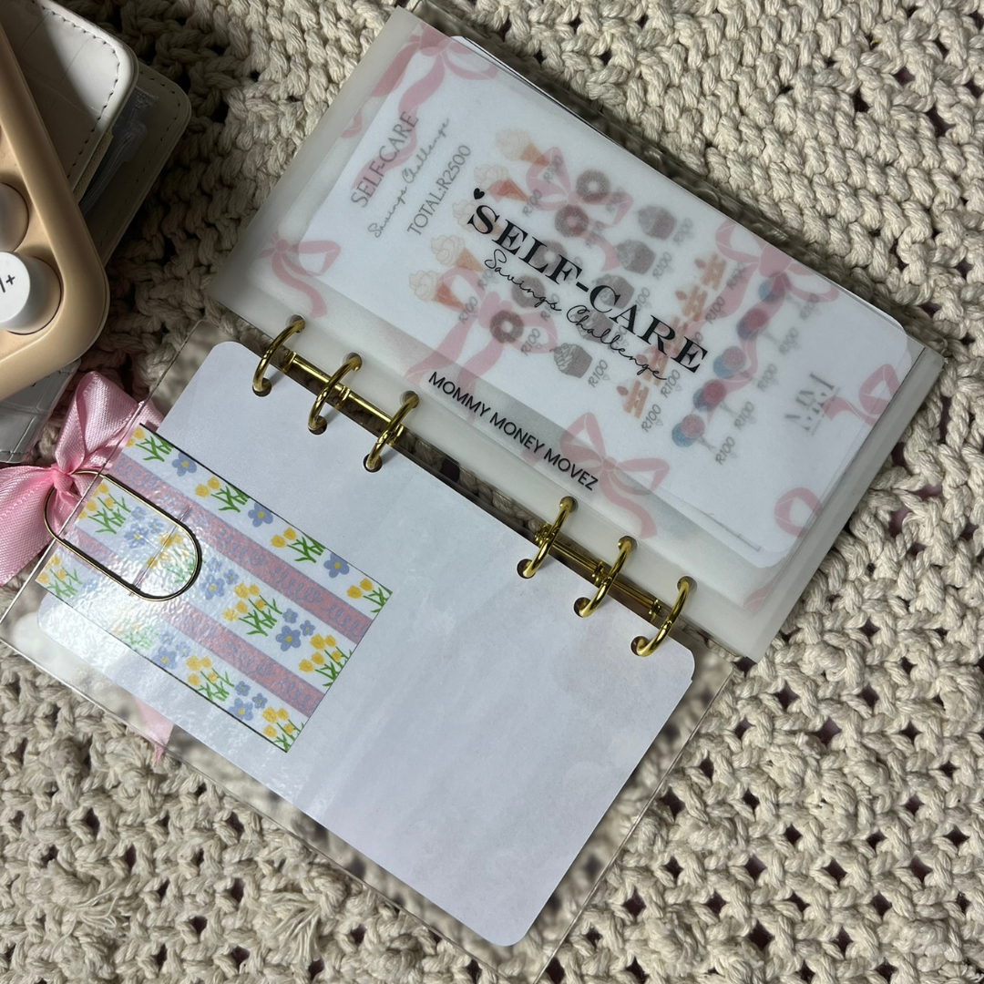 Self-Care Binder | Clear A6 Matt
