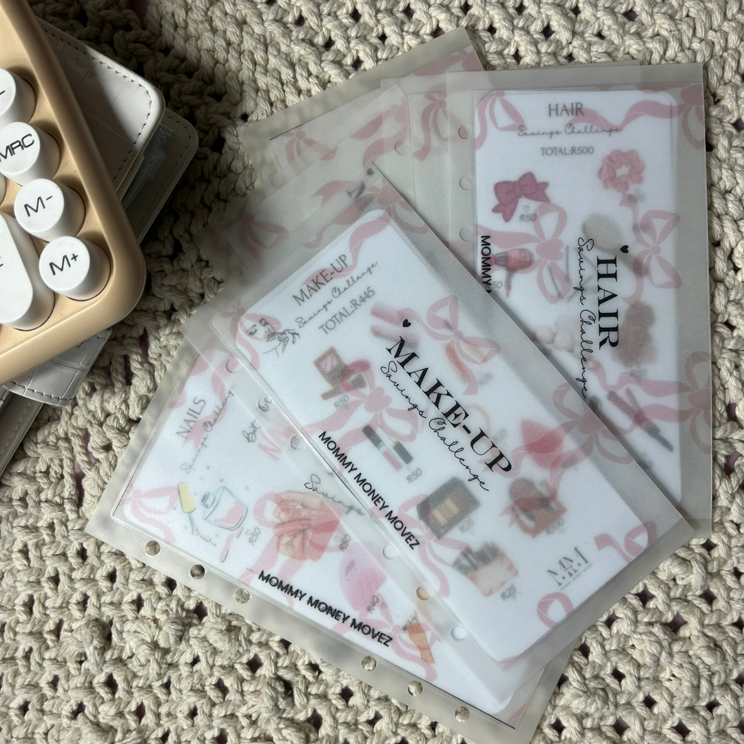 Self-Care Binder | Clear A6 Matt