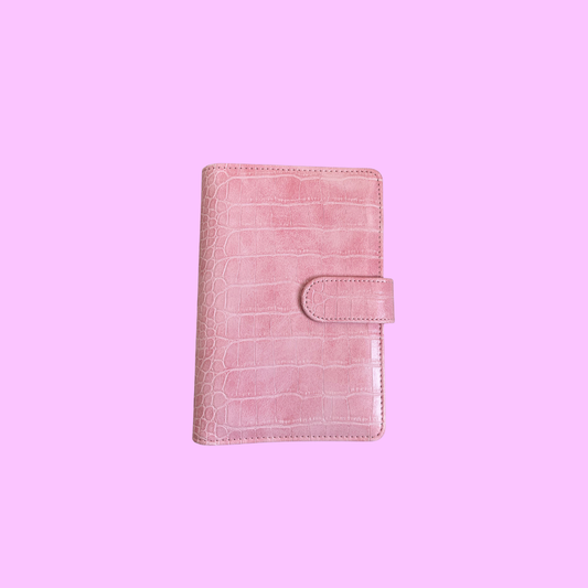 A6 Crocodile Skin Budgeting Binder