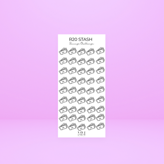 R20 STASH SAVINGS CHALLANGE