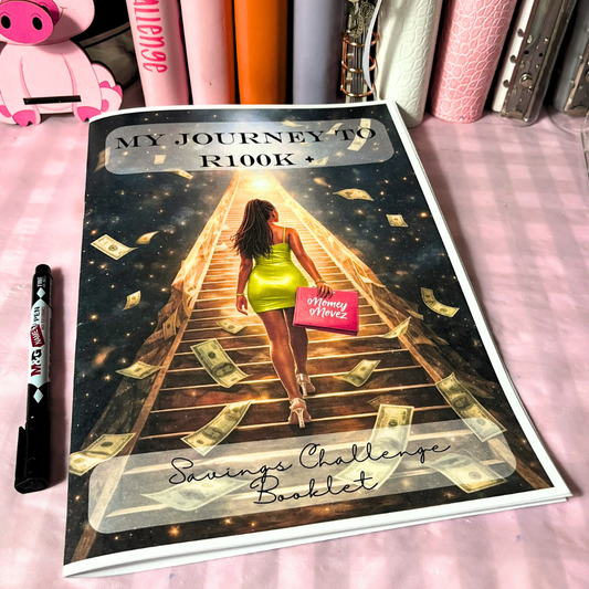 My Journey to 100K+ Savings Challenge Booklet-(Pre-Order)