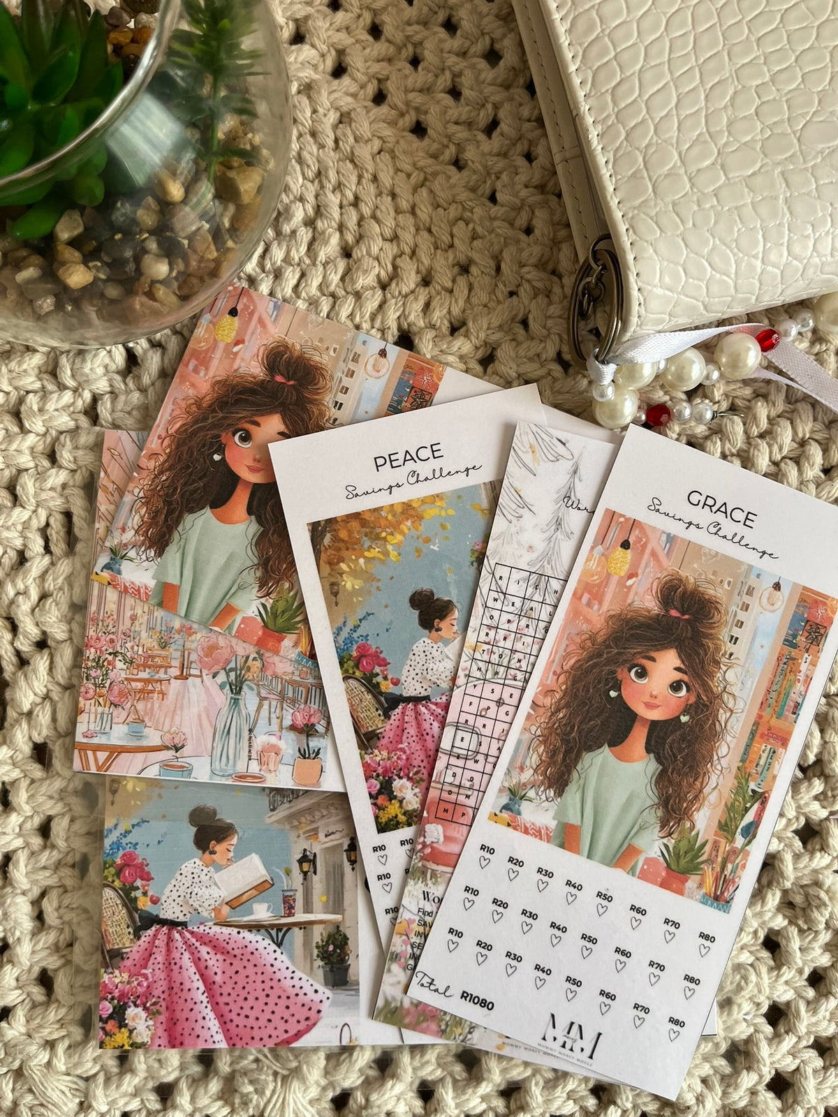 Peace, Crossword Puzzle, Grace & Mini Savings Challenge Bundle